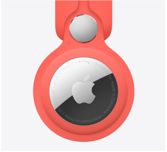 Apple AirTag Loop - Electric Orange 